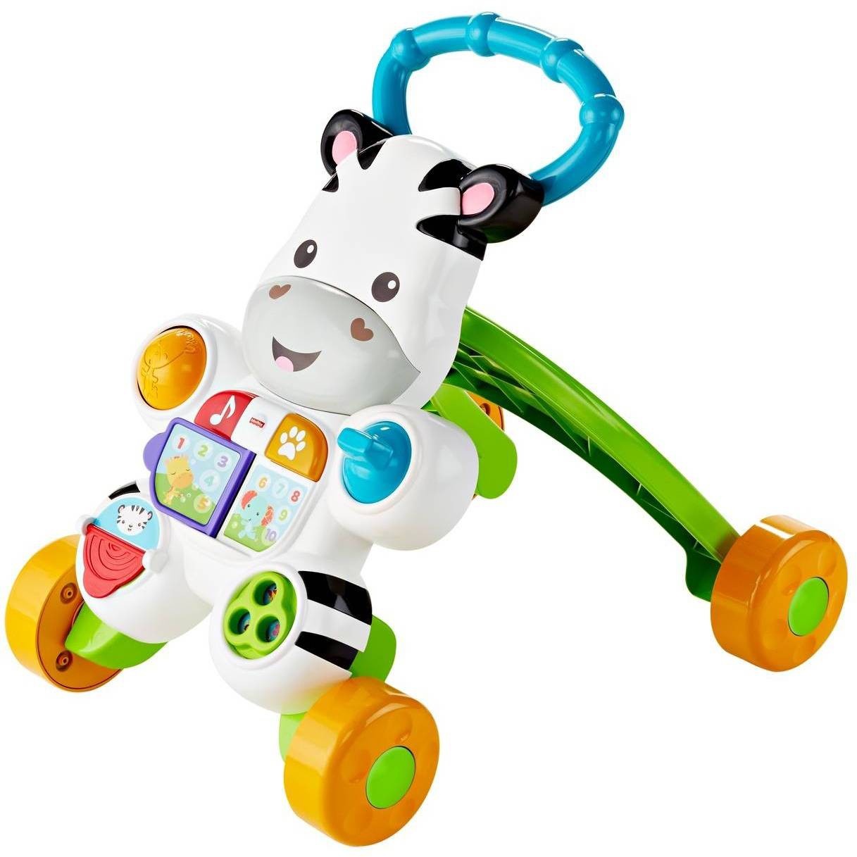 slide 1 of 6, Fisher-Price Learn with Me Zebra Walker, 1 ct