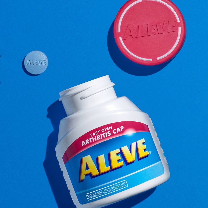 slide 4 of 5, Aleve Naproxen Sodium Arthritis Pain Reliever & Fever Reducer Tablets (NSAID) - 200ct, 200 ct