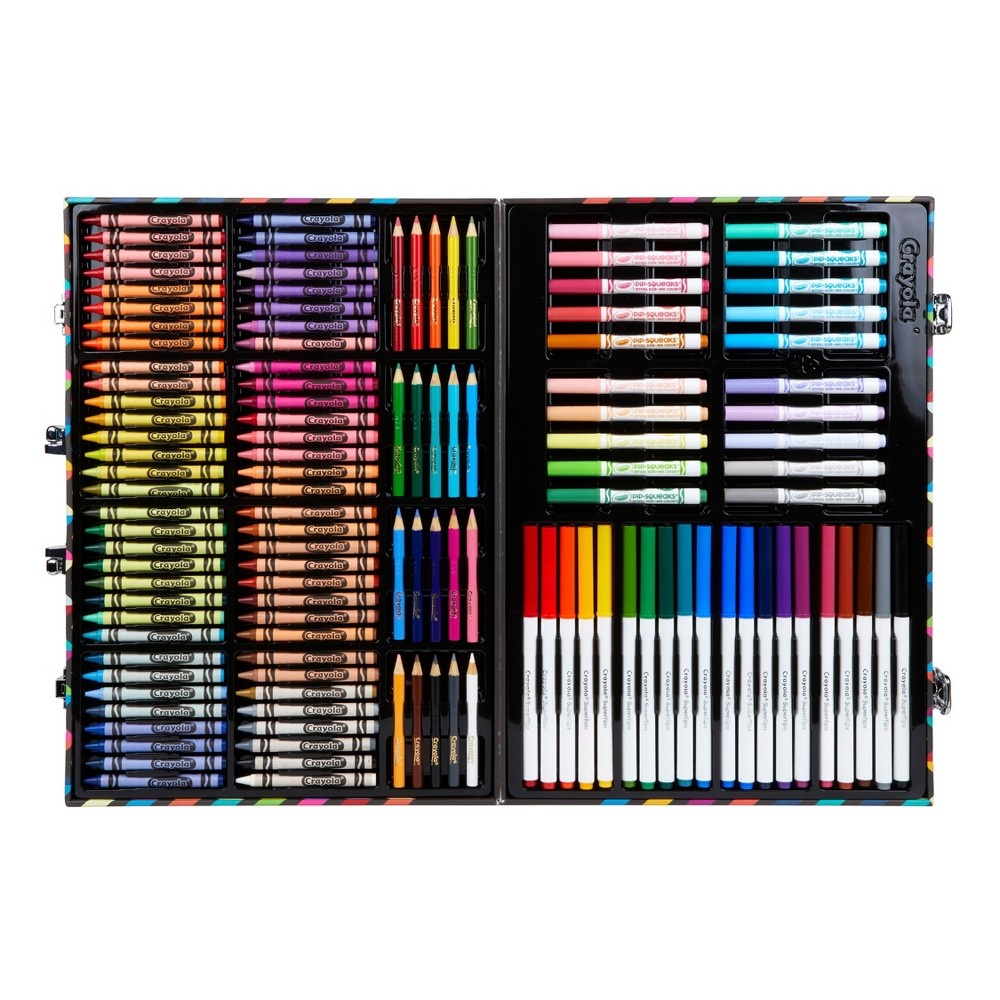 slide 3 of 6, Crayola Inspiration Art Case, 140 ct