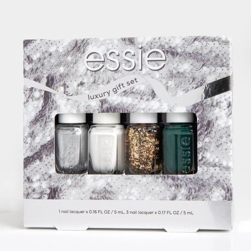 slide 1 of 5, essie Limited Edition Holiday Nail Polish Gift Set - 4pc, 4 ct
