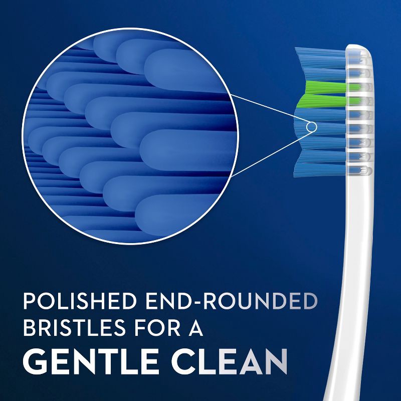 slide 5 of 8, Oral-B Indicator Contour Clean Toothbrushes, Soft - 6ct, 6 ct