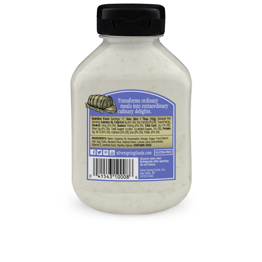 slide 2 of 3, Silver Spring Sassy Horseradish Sauce, 9.25 oz