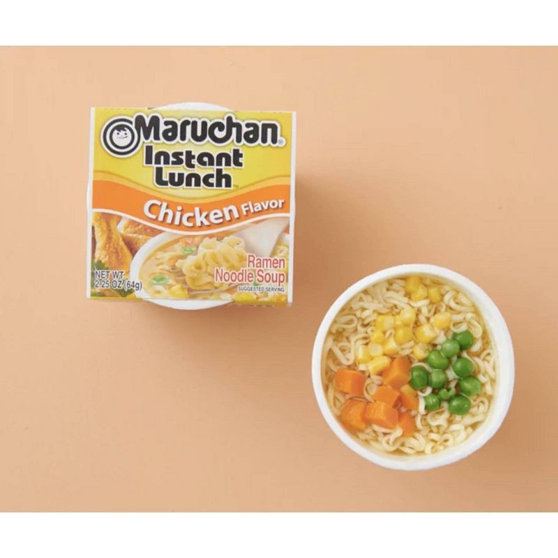 slide 6 of 6, Maruchan Chicken Ramen Noodle Soup Cup - 2.25oz, 2.25 oz