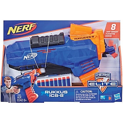 slide 1 of 7, Nerf N-Strike Elite Rukkus Ics-8, 1 ct