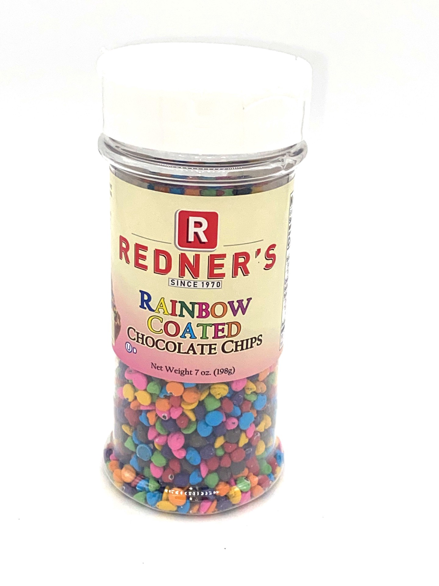 slide 1 of 1, Nutmeg Spice Rainb Choc Chips, 7 oz