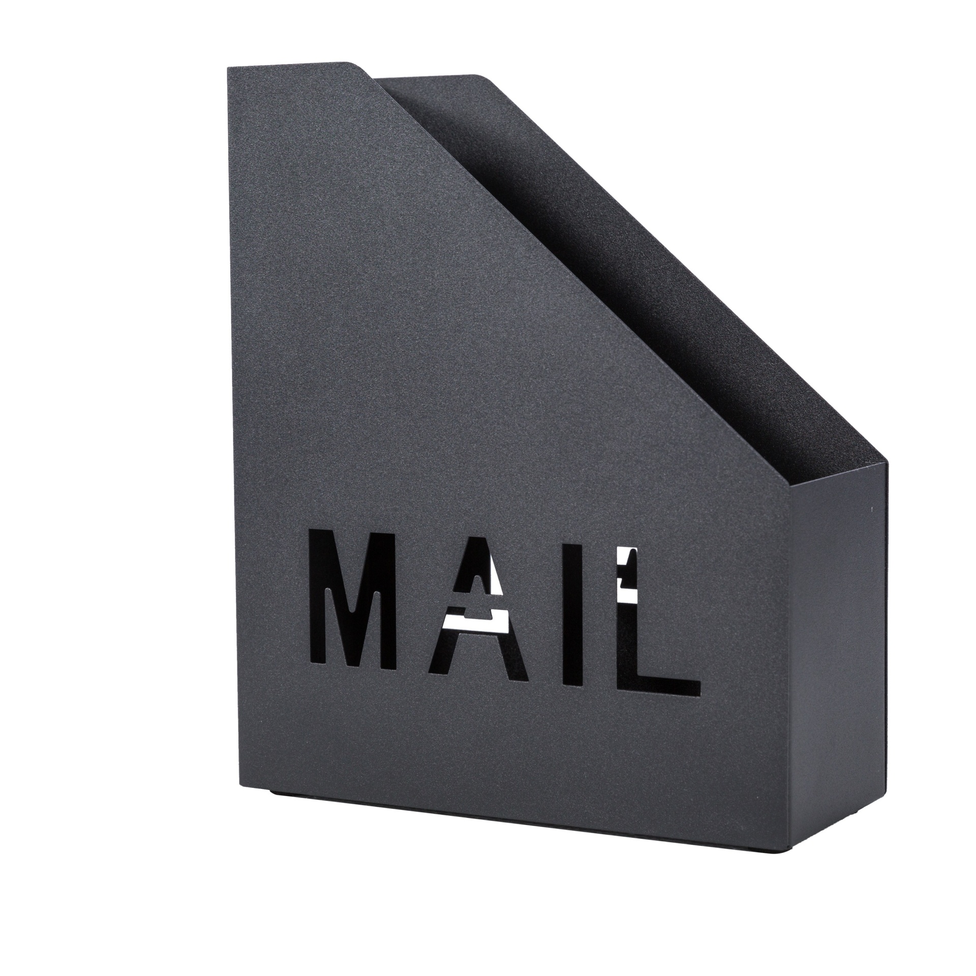 slide 1 of 3, Metal Mail Holder Black - Project 62, 1 ct