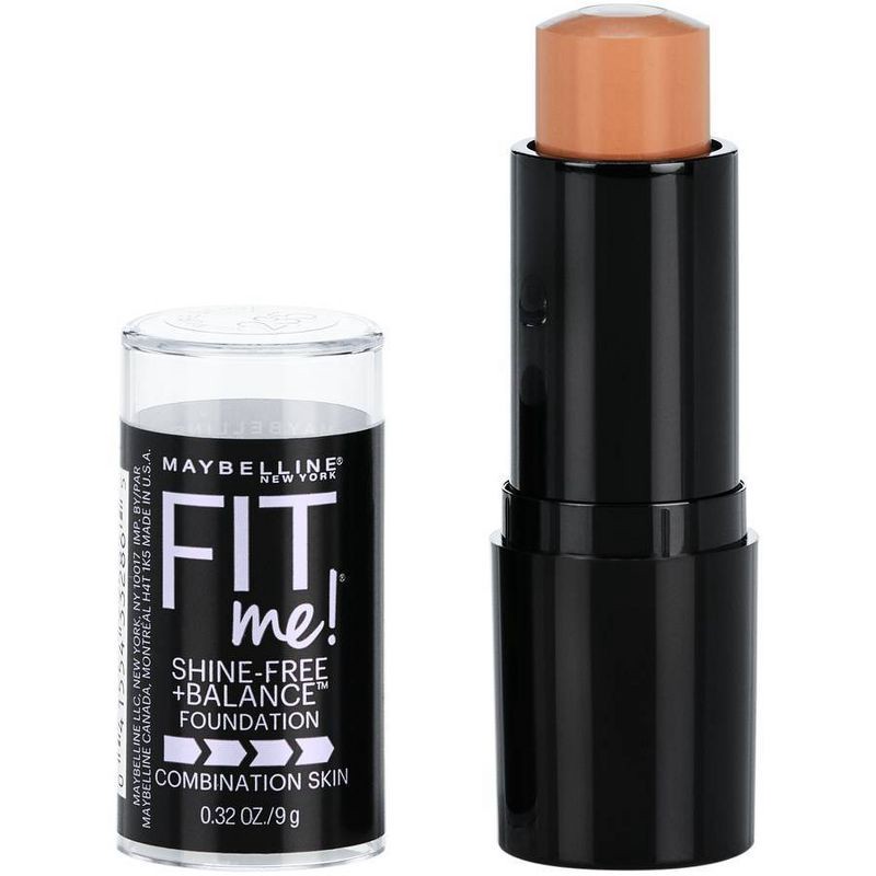 slide 1 of 5, Maybelline Fit Me Shine-Free + Balance Foundation Stick - 235 Pure Beige - 0.32oz, 0.32 oz