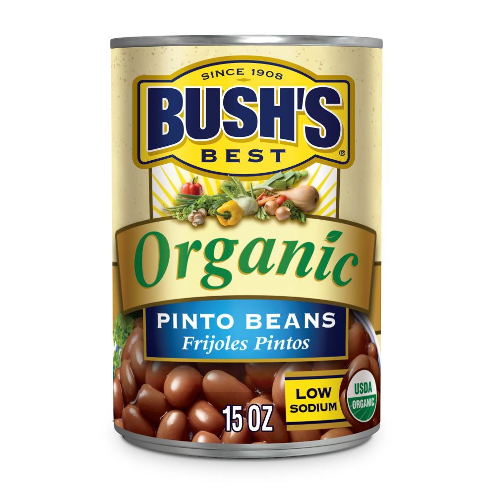 slide 1 of 7, Bush's Best Bush's Organic Pinto Beans 15 oz, 15 oz