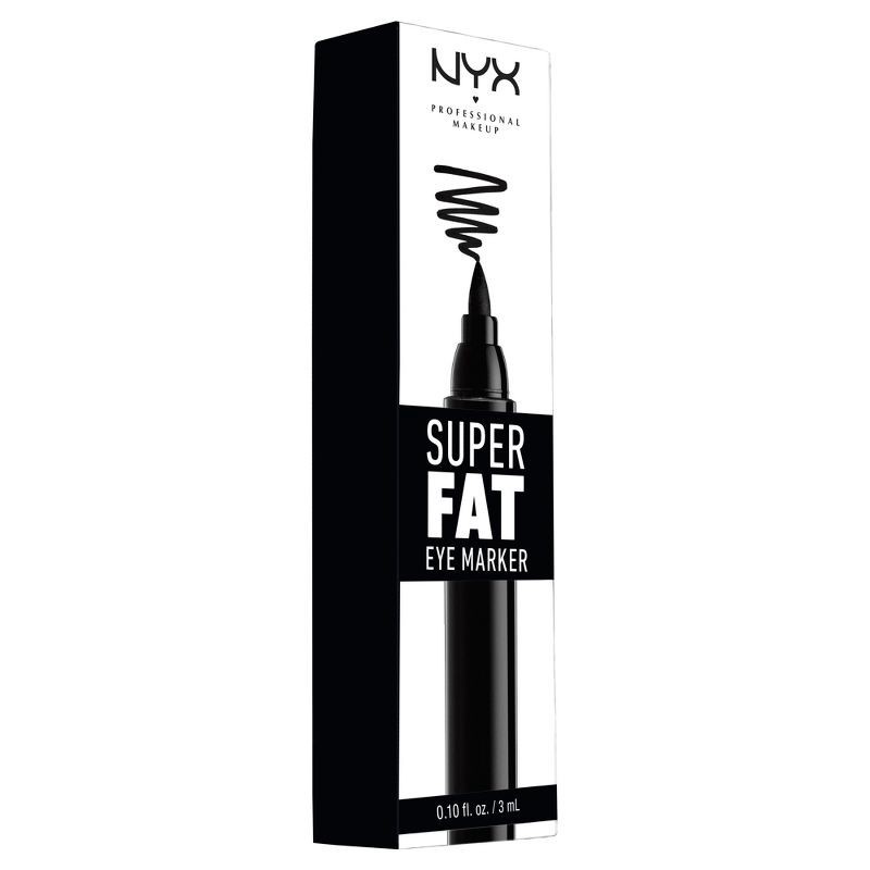 slide 2 of 4, NYX Professional Makeup Super Fat Eye Marker Carbon Black - 0.10oz, 0.1 oz