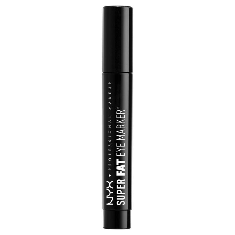 slide 1 of 4, NYX Professional Makeup Super Fat Eye Marker Carbon Black - 0.10oz, 0.1 oz