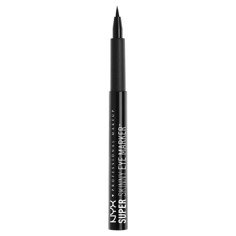 slide 2 of 3, NYX Professional Makeup Super Skinny Eye Marker Carbon Black - 0.67 fl oz, 0.67 fl oz