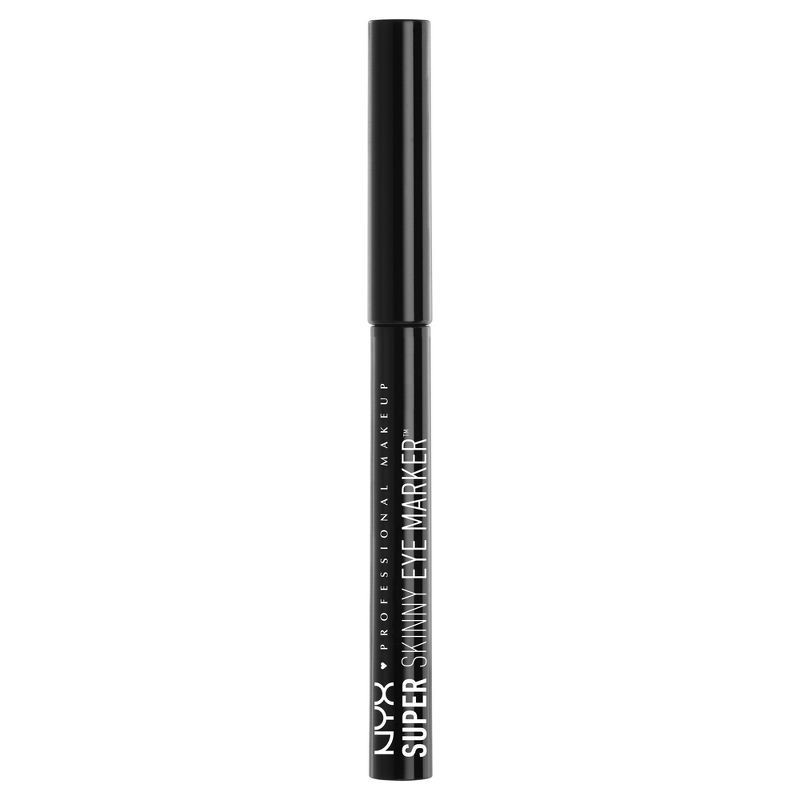 slide 1 of 3, NYX Professional Makeup Super Skinny Eye Marker Carbon Black - 0.67 fl oz, 0.67 fl oz