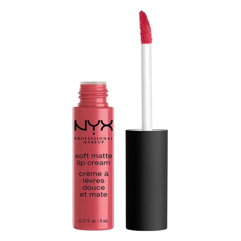 slide 1 of 4, NYX Professional Makeup Soft Matte Lip Cream Lightweight Liquid Lipstick - Sao Paulo - 0.27 fl oz, 0.27 fl oz