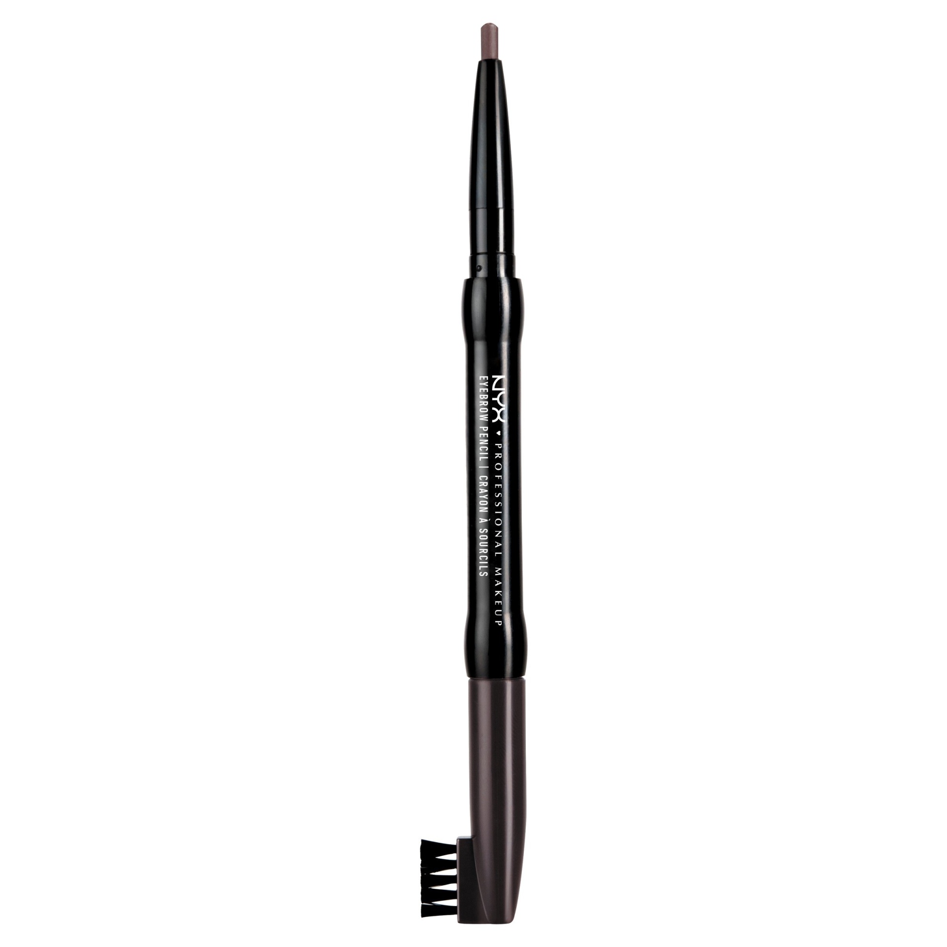 slide 1 of 2, NYX Professional Makeup Auto Eyebrow Pencil - Dark Brown - 0.09oz, 0.009 oz