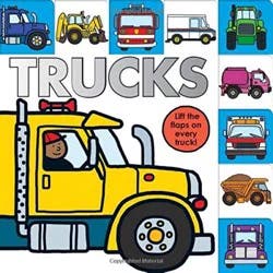 Macmillan Publishers Lift-the-Flap Tab: Trucks (Board Book) by Sarah Powell & Roger Priddy