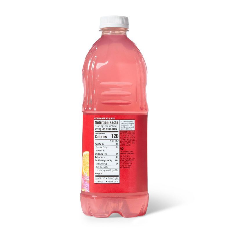 slide 2 of 3, Pink Lemonade - 64 fl oz Bottle - Market Pantry™, 64 fl oz