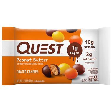 slide 1 of 1, Quest Peanut Butter Coated Candies 1.73 oz, 1.73 oz