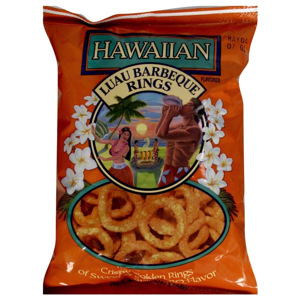 slide 1 of 1, Hawaiian Luau Barbeque Rings, 1.5 oz