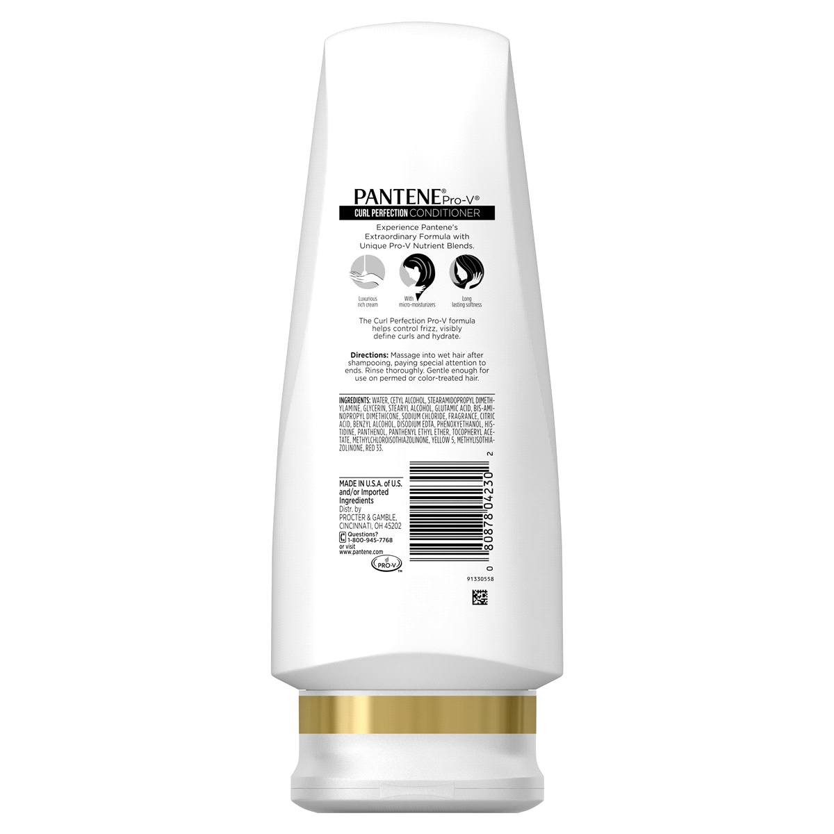 slide 3 of 5, Pantene Pro-V Curl Perfection Conditioner- 12 fl oz, 12 fl oz