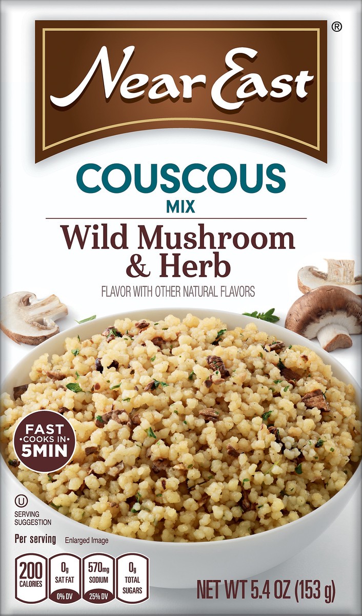 slide 1 of 5, Near East Wild Mushroom & Herb Couscous Mix 5.4 oz, 5.4 oz