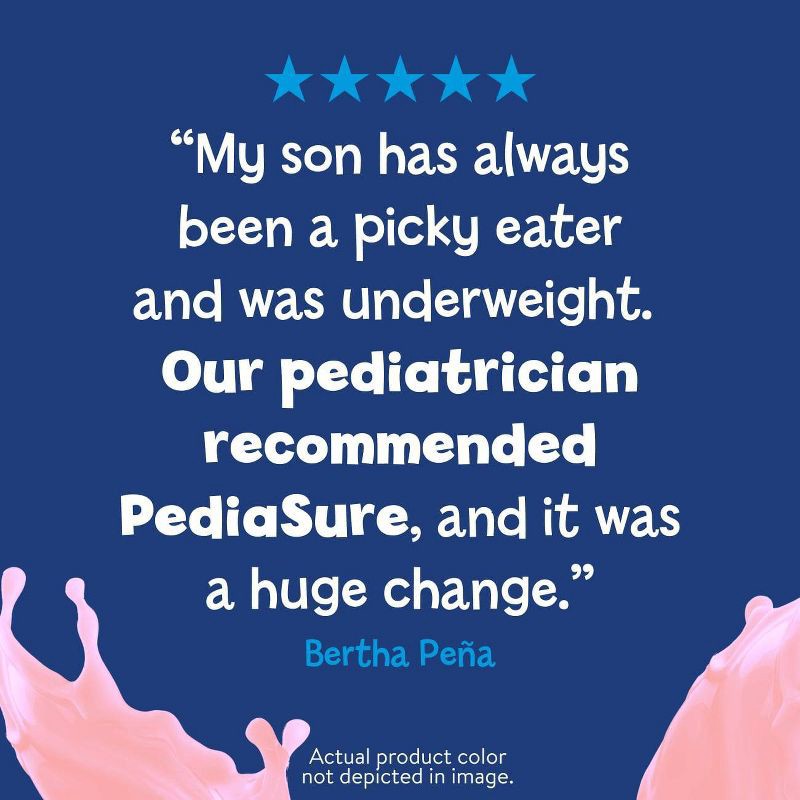 slide 8 of 11, PediaSure Grow Gain Strawberry Shake - 6pk/48 fl oz, 6 ct, 48 fl oz