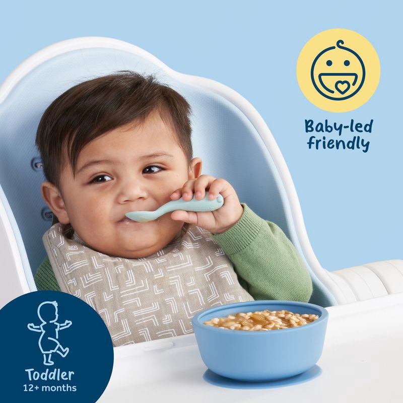 slide 4 of 10, Gerber Baby Food Oatmeal & Barley Apple Cinnamon Baby Cereal - 4.5oz, 4.5 oz