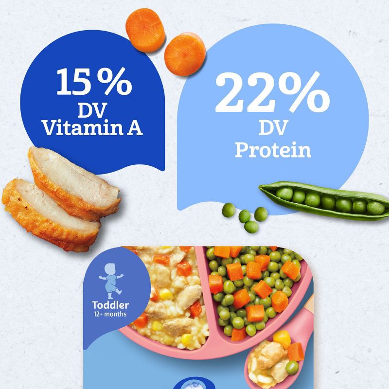 slide 3 of 8, Gerber Toddler Food Meals Yellow Rice & Chicken with Vegetables Sauce - 6.67oz​, 6.67 oz