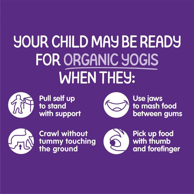 slide 3 of 11, Happy Baby HappyBaby Organic Yogis Mixed Berry Yogurt & Fruit Baby Snacks - 1oz, 1 oz