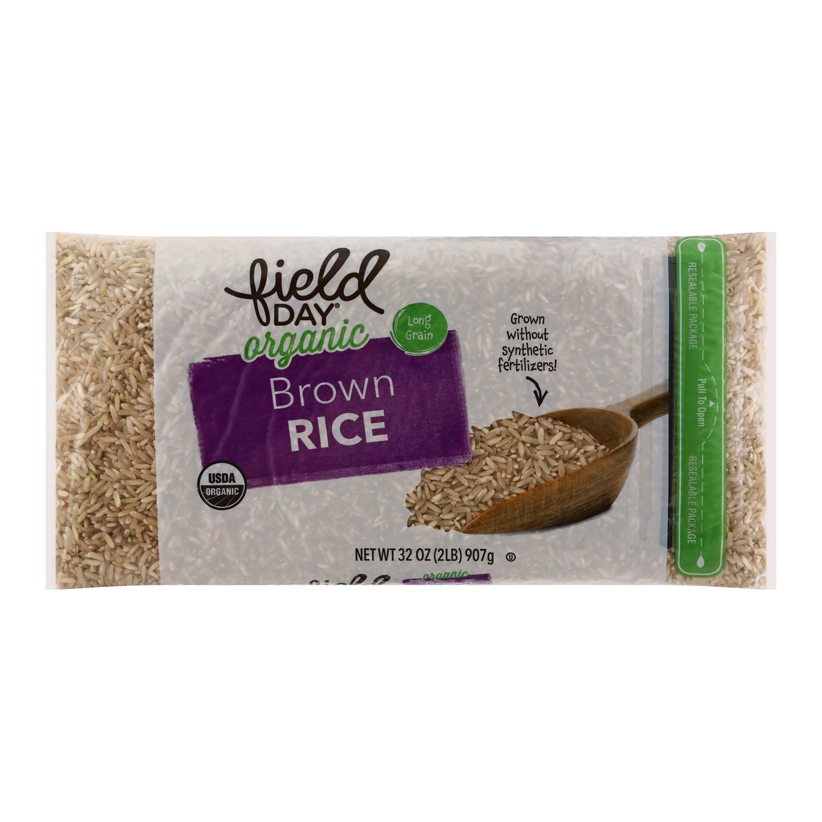 slide 1 of 1, Field Day Organic Brown Rice, 1 ct