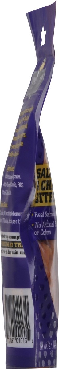 slide 3 of 15, Top Cat Salmon & Chicken Bites Cat Treat 2.1 oz, 2.1 oz