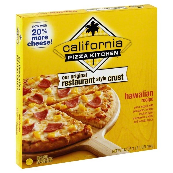slide 1 of 1, California Pizza Kitchen Original Restaurant Style Crust Hawaiian Recipe Pizza, 17 oz