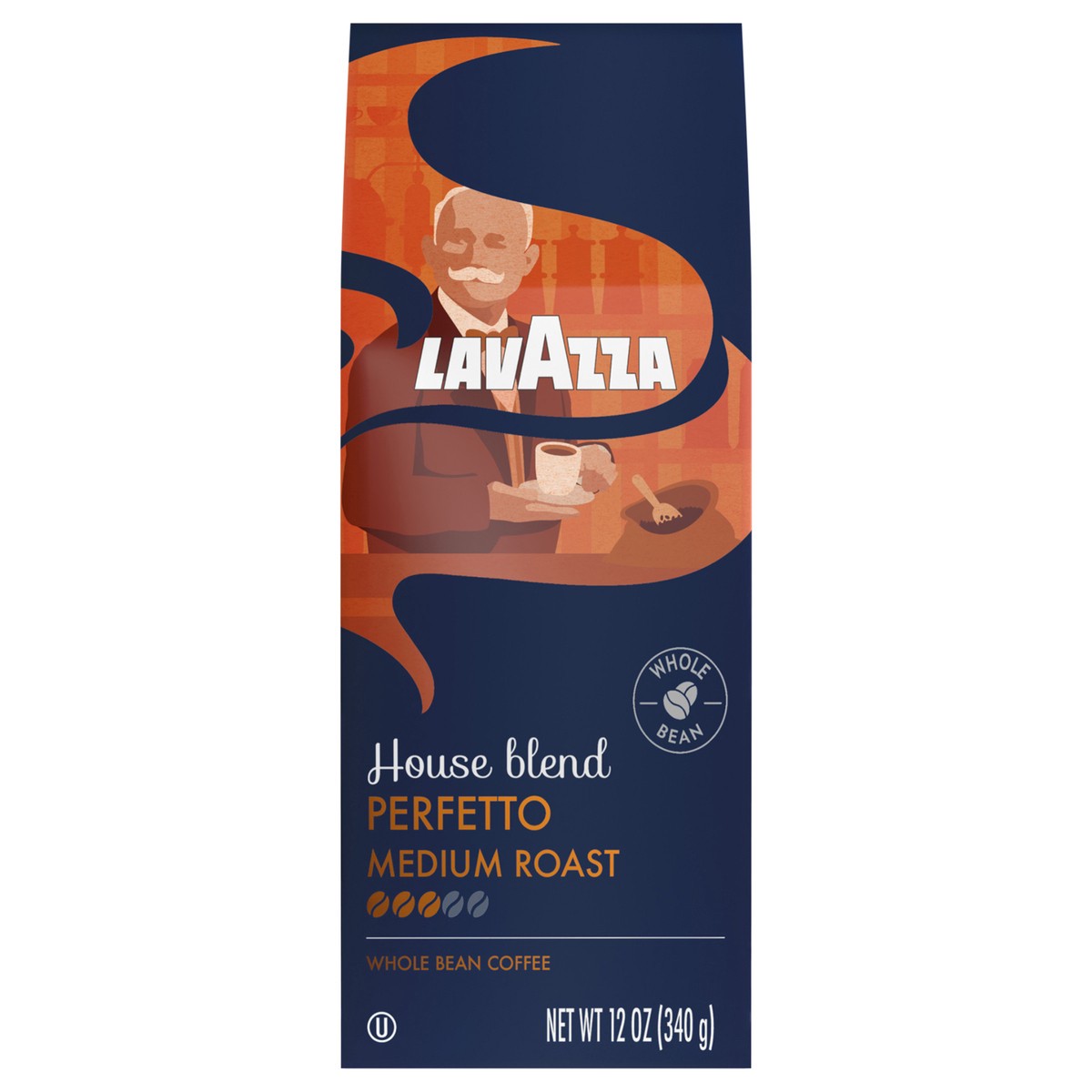 slide 1 of 11, Lavazza House Blend Perfetto Whole Bean Coffee, 12 oz