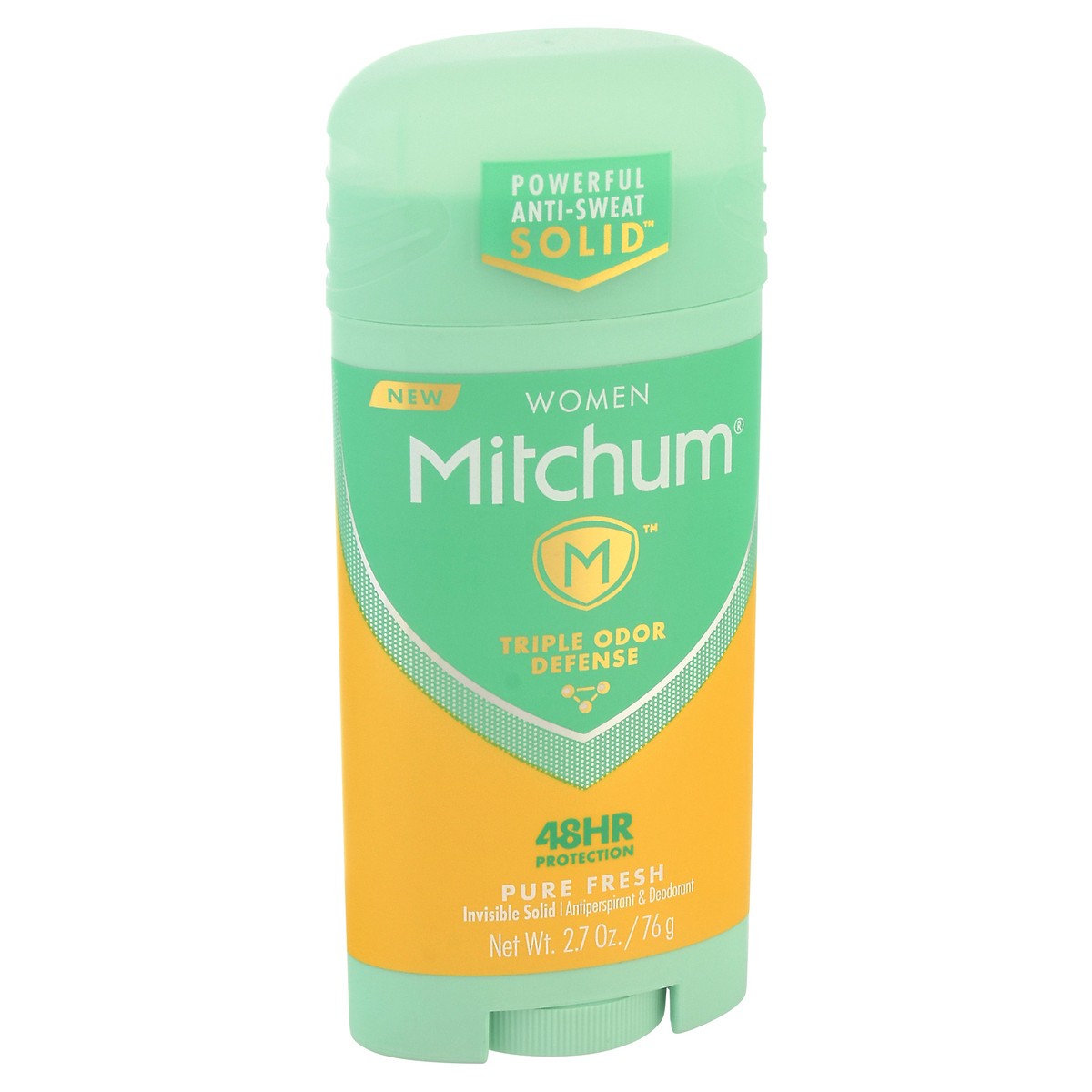 slide 2 of 9, Mitchum Women Invisible Solid Pure Fresh Antisperspirant & Deodorant 2.7 oz, 2.7 oz