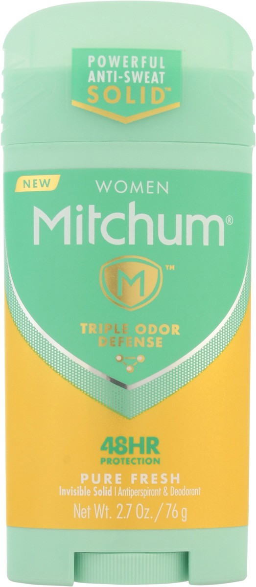 slide 6 of 9, Mitchum Women Invisible Solid Pure Fresh Antisperspirant & Deodorant 2.7 oz, 2.7 oz