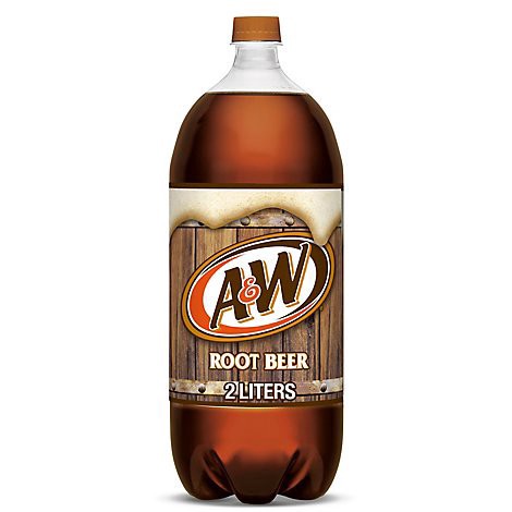 slide 1 of 1, A&w Root Beer Soda Bottle - 2 Liter, 2 liter