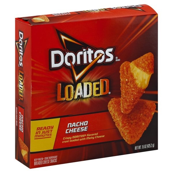 slide 1 of 1, Doritos Loaded Nacho Cheese Breaded Cheese Snacks, 15 oz