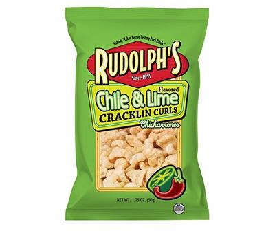 slide 1 of 1, Rudolph's Chile Lime Cracker, 1.75 oz