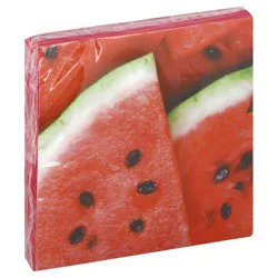 Celebrations Classic Red Beverage Napkin