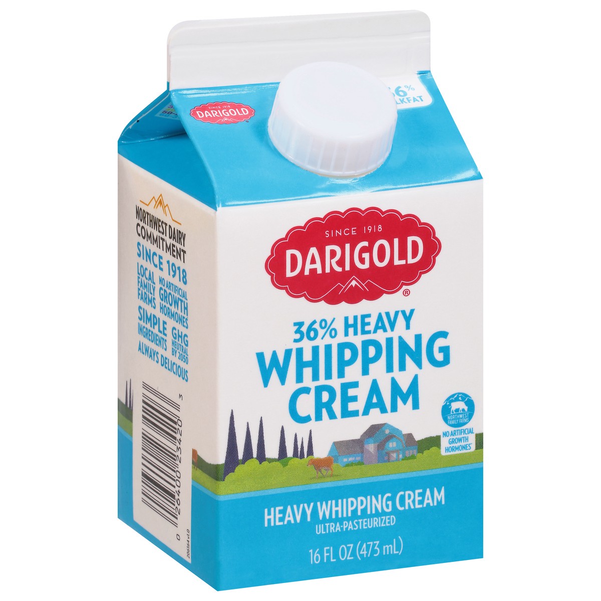 slide 2 of 9, Darigold 36% Heavy Whipping Cream 16 fl oz, 16 fl oz