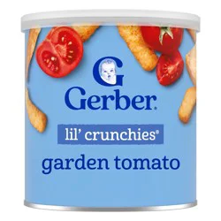 Gerber Baby Food Garden Tomato Crunchies Baby Snacks - 1.48oz