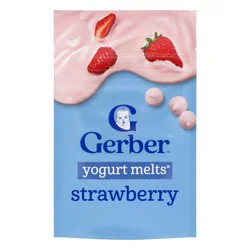 Gerber Toddler Snacks Strawberry Yogurt Melts - 1oz