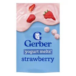 Gerber Toddler Snacks Strawberry Yogurt Melts - 1oz