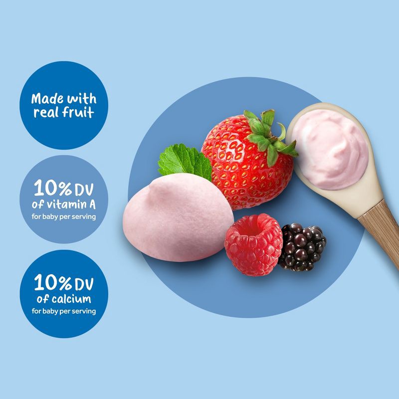 slide 7 of 9, Gerber Baby Food Mixed Berries Freeze-Dried Yogurt Melts Baby Snack - 1oz, 1 oz