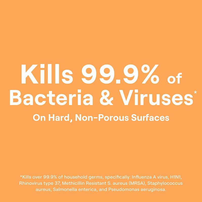 slide 5 of 8, Seventh Generation Lemongrass Citrus Disinfecting Wipes - 70ct, 70 ct