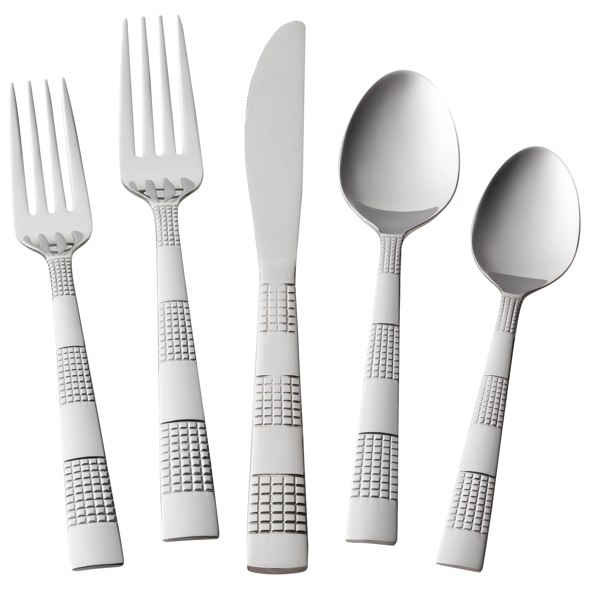 slide 1 of 1, Circa Silverware Set Stainless Steel - Room Essentials, 20 ct