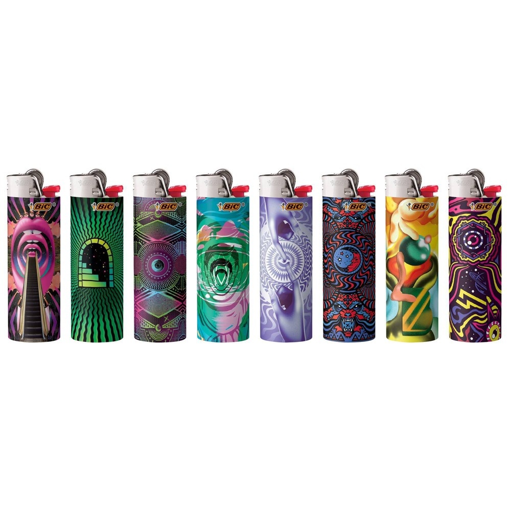 slide 2 of 5, BIC 5ct Special Edition Lighters, 5 ct