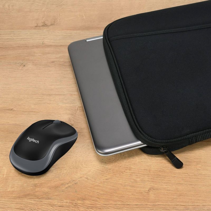 slide 5 of 9, Logitech Laptop Sleeve with Mouse - Black, 1 ct