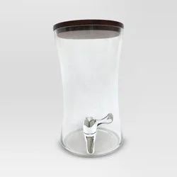 5.8L Glass Beverage Dispenser with Acacia Lid - Threshold™