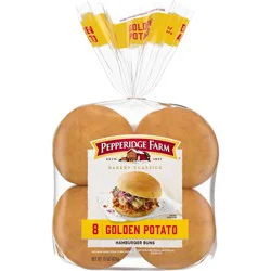 Pepperidge Farm Baker Classics Golden Potato Hamburger Buns - 15oz/8ct