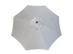HD Designs Outdoors Market Umbrella - Formal Gray, 1 ct